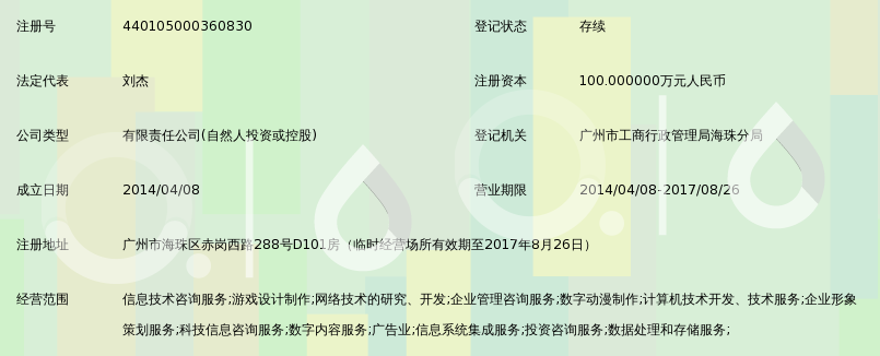 广州金十信息科技有限公司