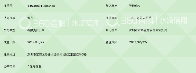 广东久安保安服务有限公司