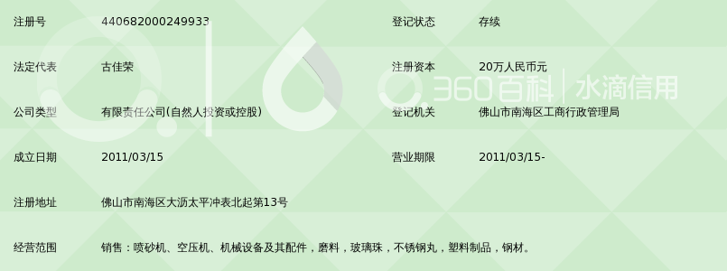 佛山市古森林喷砂机械设备有限公司_360百科