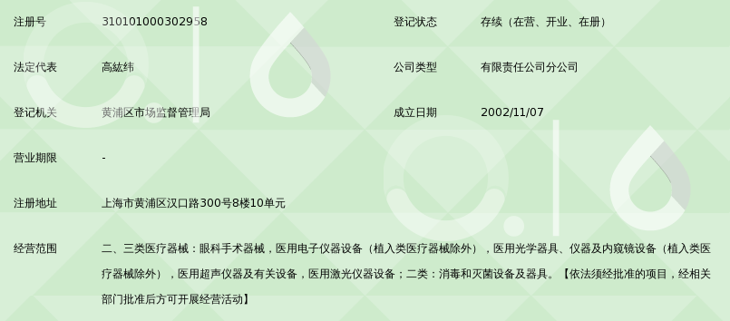 上海维视医疗器械经营有限公司第一分公司_3