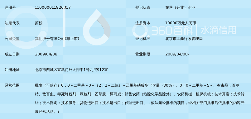 中农立华生物科技股份有限公司_360百科
