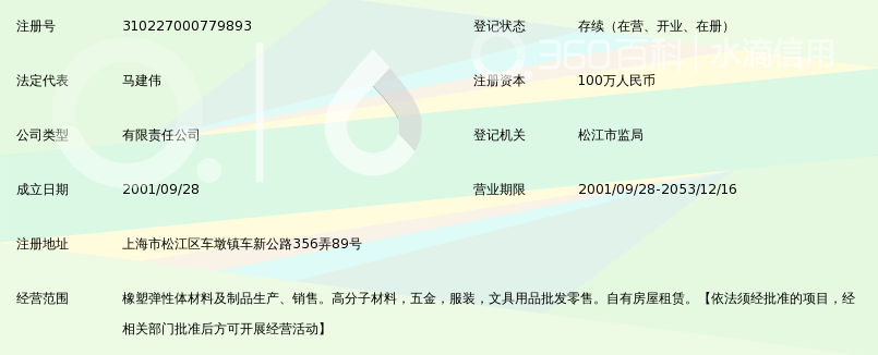 上海方田弹性体有限公司