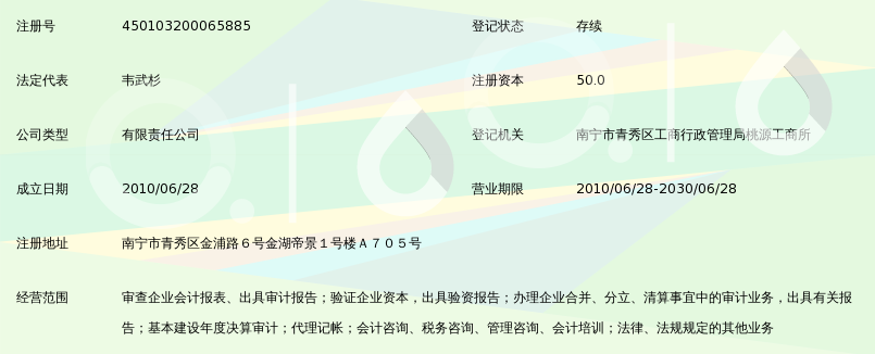 广西汇力会计师事务所有限公司_360百科