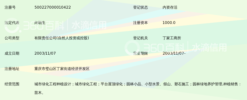 重庆天冶园林工程有限公司_360百科