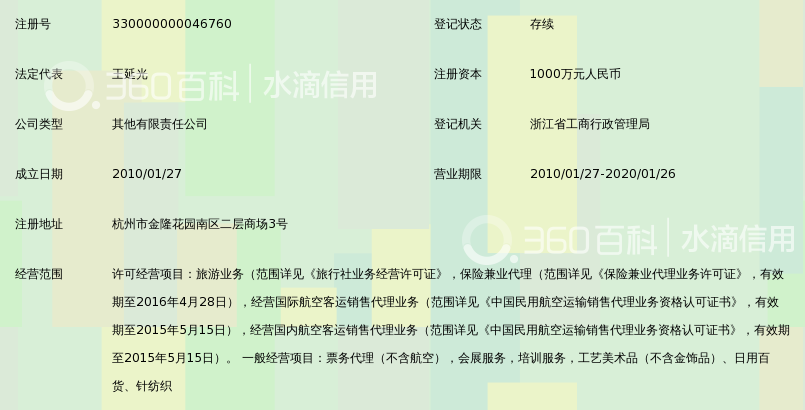 中国国旅(浙江)国际旅行社有限公司_360百科