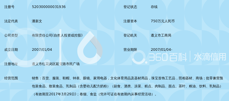 遵义市榕树岛内价购物广场有限公司_360百科