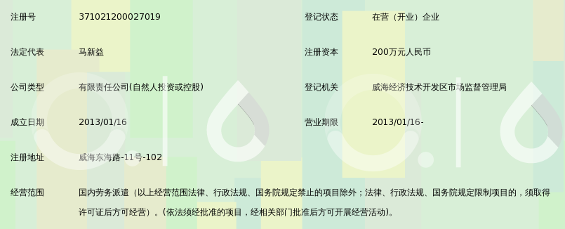 威海联盛国内劳务派遣有限公司_360百科