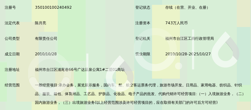 中国国旅(福建)国际旅行社有限公司_360百科