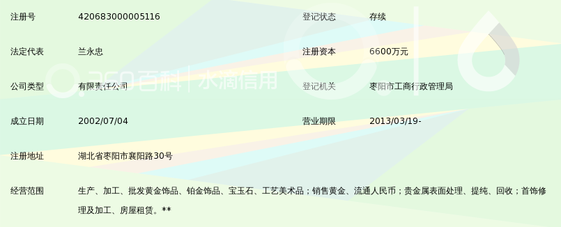 湖北金兰首饰集团有限公司_360百科
