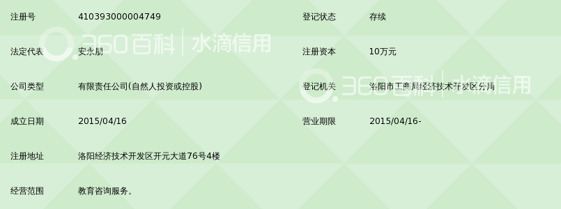 洛阳财鑫教育咨询服务有限公司