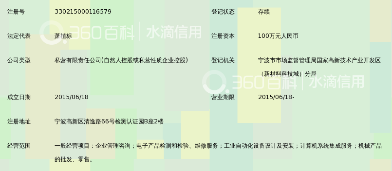 宁波市东腾企业管理咨询有限公司