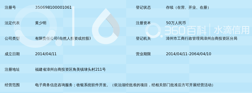 漳州诚赢电子商务有限公司