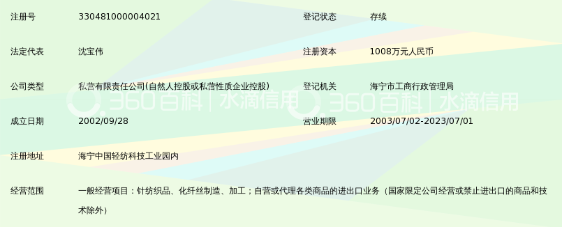 浙江新天布业有限公司_360百科