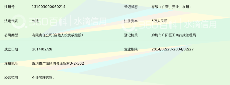 廊坊市嘉江企业管理咨询有限公司_360百科