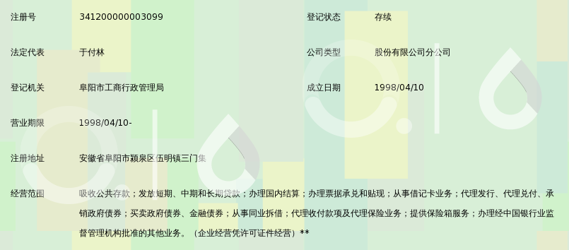 阜阳颖泉农村商业银行流水 360搜索