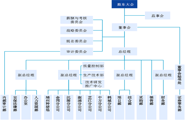 外贸型公司组织机构图