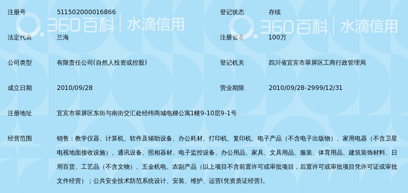 宜宾市远德商贸有限责任公司